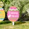 Glitzhome® 15" Wooden Easter Egg Yard Stake Set